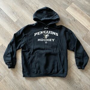 Reebok Black Pittsburgh Penguins Hoodie